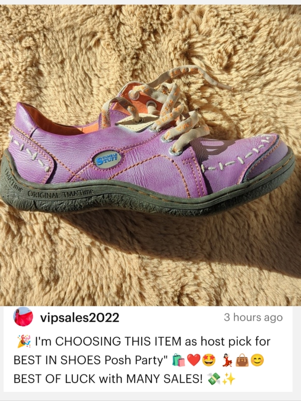 Stumble Stuff Purple Shoes - Picture 10 of 10
